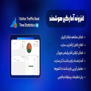افزونه آمار وردپرس | افزونه Visitor Traffic Real Time Statistics pro