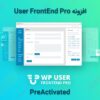 افزونه یوزر فرانت‌اند | WP User FrontEnd Pro Activated